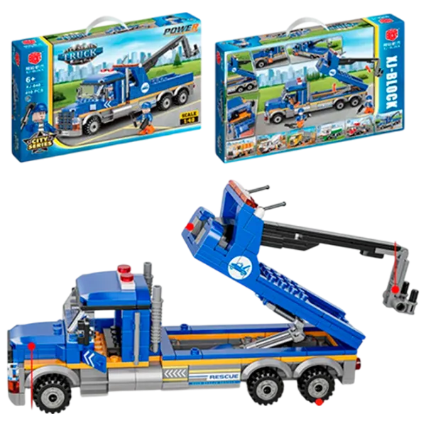 Конструктор Richi Tichi Truck Транспорт/ Синий photo 1