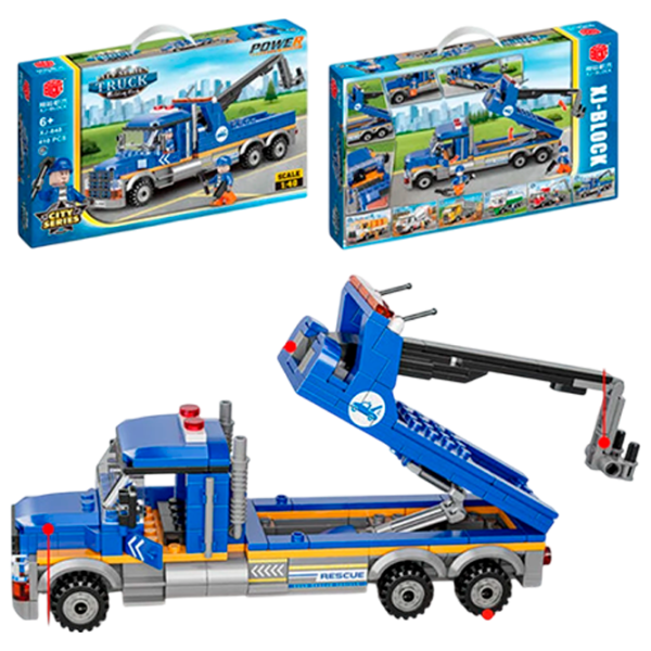 Конструктор Richi Tichi Truck Транспорт/ Синий photo 1