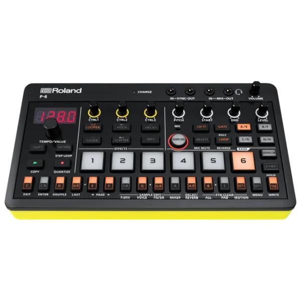 Миксер Roland Aira Compact P-6 активный / 20 Гц - 20 кГц / Желтый photo 1