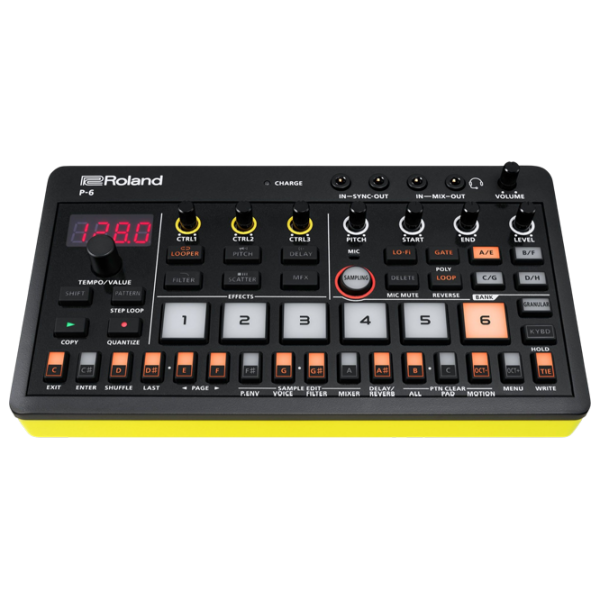 Миксер Roland Aira Compact P-6 активный / 20 Гц - 20 кГц / Желтый photo 1