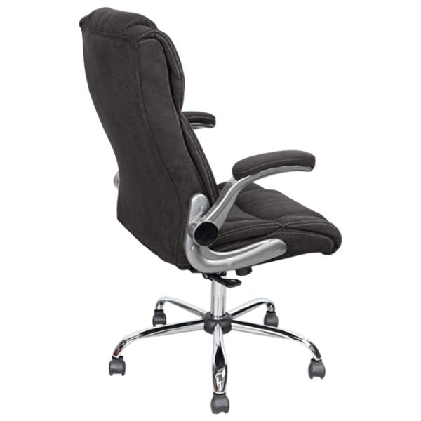 Fotoliu de birou DecoPrim BX-3702 Placaj / Black Silver photo 3