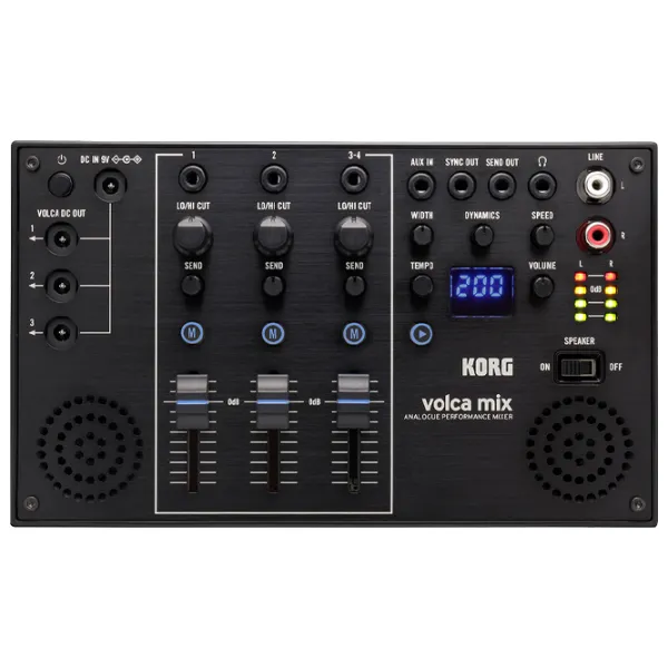 Mixer Korg Volca Mix activ / 20 Hz - 20 kHz / Black photo 1
