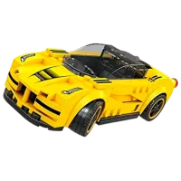 Constructor ChiToys Supercar-LaFerrari Mașină/ Yellow