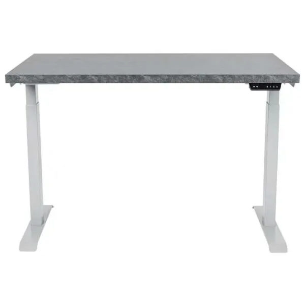 Masă de birou CUSTO FlexiDesk PAL/ Gray photo 1