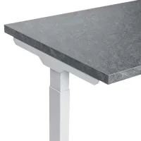 Masă de birou CUSTO FlexiDesk PAL/ Gray photo 3