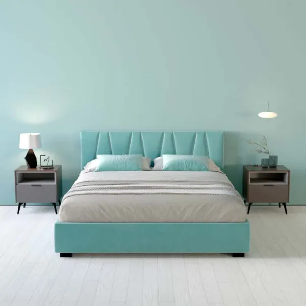 Кровать My-Style my-Eva 180 x 200 см / Фанера / Голубой photo 6