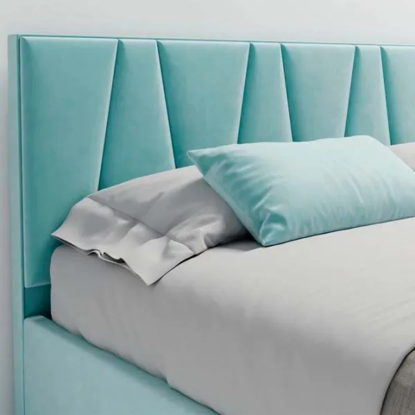 Кровать My-Style my-Eva 200 x 200 см / Фанера / Голубой photo 3