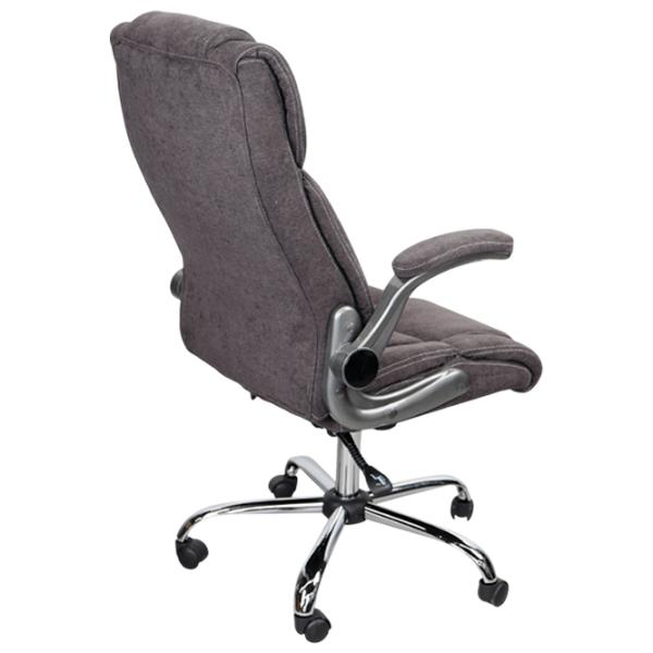 Fotoliu de birou DecoPrim BX-3702 Placaj / Brown Gray Silver photo 3