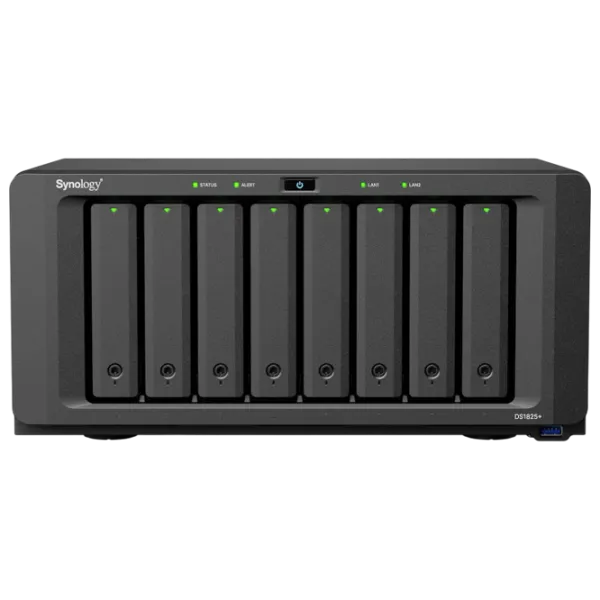 Сетевое хранилище Synology DS1825+ Черный photo 2