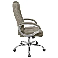 Fotoliu de birou DecoPrim BX-3177 Placaj / Gray Silver photo 2