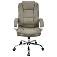 Fotoliu de birou DecoPrim BX-3177 Placaj / Gray Silver photo 3