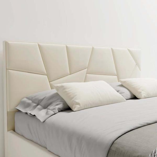 Кровать My-Style my-Bella 200 x 200 см / Фанера / Светло-Бежевый photo 2