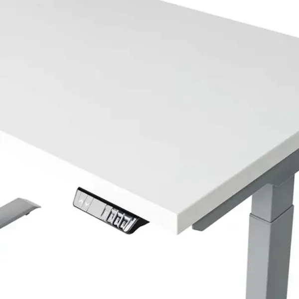 Masă de birou CUSTO FlexiDesk PAL/ White photo 2