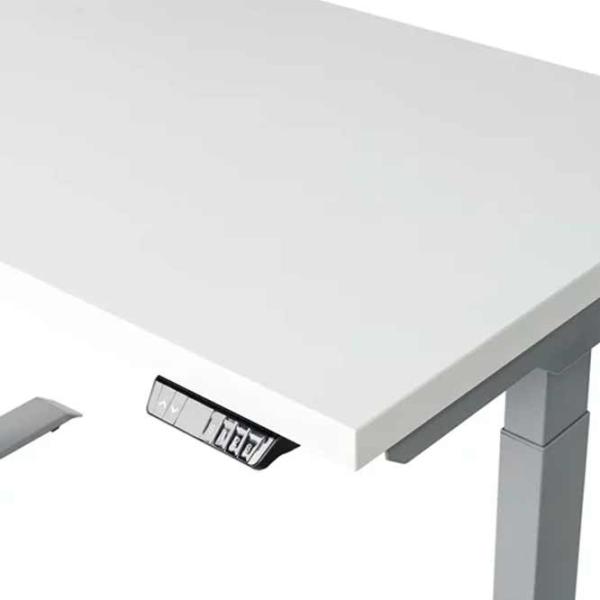 Masă de birou CUSTO FlexiDesk PAL/ White photo 2