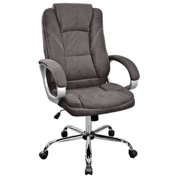 Fotoliu de birou DecoPrim BX-3177 Placaj / Onyx Silver photo 1