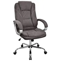 Fotoliu de birou DecoPrim BX-3177 Placaj / Onyx Silver