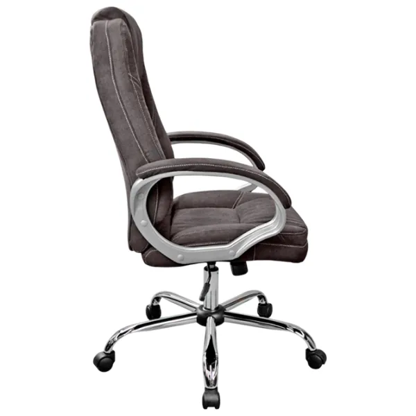 Fotoliu de birou DecoPrim BX-3177 Placaj / Onyx Silver photo 2