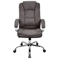 Fotoliu de birou DecoPrim BX-3177 Placaj / Onyx Silver photo 3