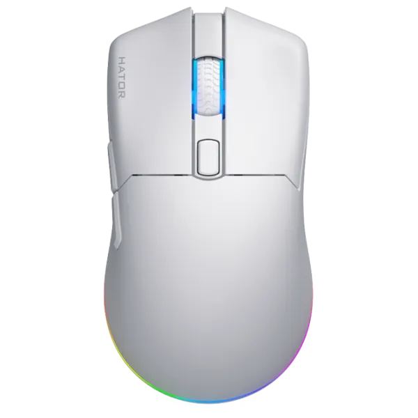 Мышь Hator Pulsar 3 Wireless Bluetooth, USB / Белый photo 1