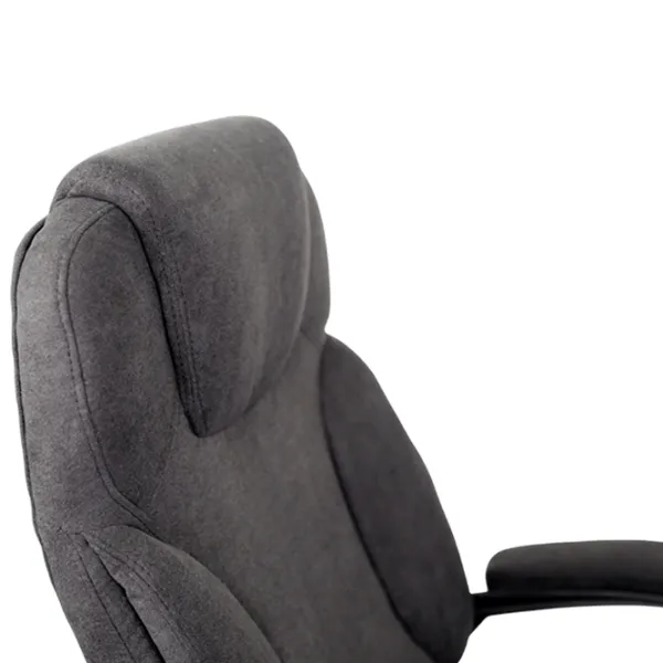 Fotoliu de birou DecoPrim BX-3022 Stofă/ Black Silver photo 3