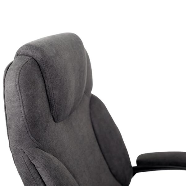 Fotoliu de birou DecoPrim BX-3022 Stofă/ Black Silver photo 3