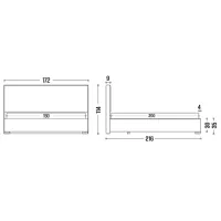 Pat My-Style my-Mira 160 x 200 cm / Placaj / lettuce photo 6
