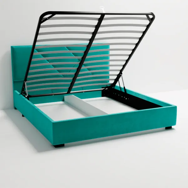 Кровать My-Style my-Mira 160 x 200 см / Фанера / Бирюзовый photo 6