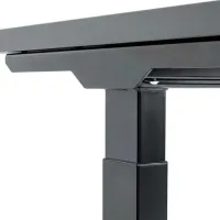 Masă de birou CUSTO FlexiDesk PAL/ Gray photo 2
