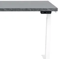 Masă de birou CUSTO FlexiDesk PAL/ Gray photo 3