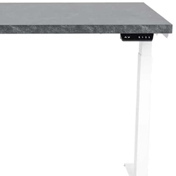 Masă de birou CUSTO FlexiDesk PAL/ Gray photo 3