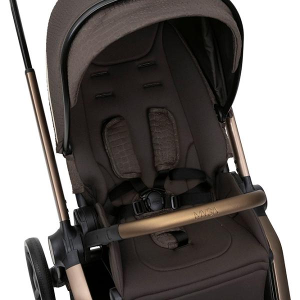 Детская коляска Chicco Mysa Re Lux 8702732/ Bronze Lizard photo 9