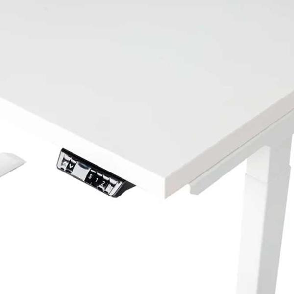 Masă de birou CUSTO FlexiDesk PAL/ White photo 3