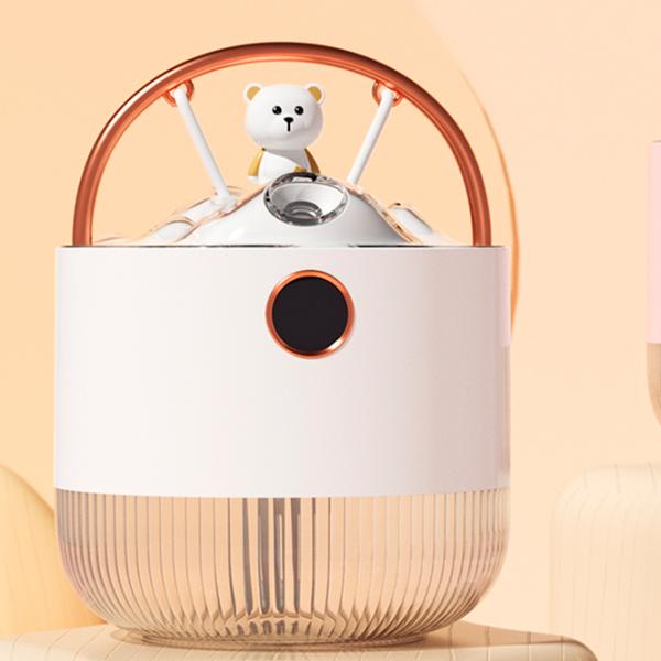 Umidificator de aer Cute Pet D15 - Beer Cu aburi/ White photo 4