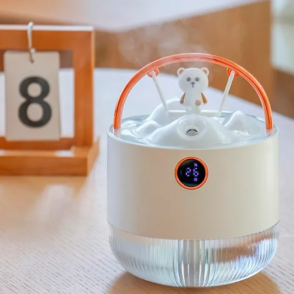 Umidificator de aer Cute Pet D15 - Beer Cu aburi/ White photo 8