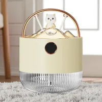 Увлажнитель воздуха Cute Pet D15 - Cat Паровой/ Желтый photo 3
