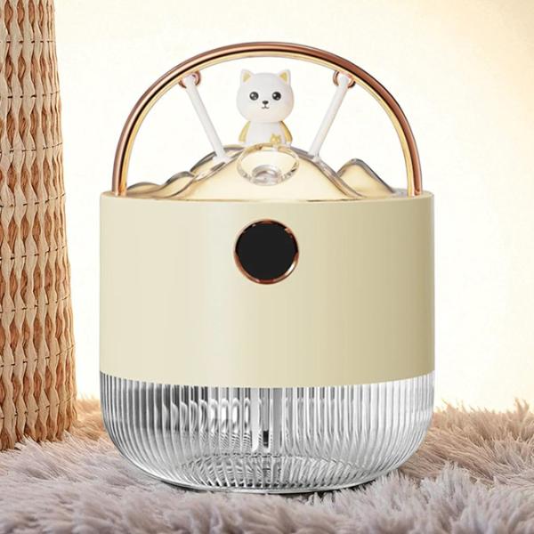 Umidificator de aer Cute Pet D15 - Cat Cu aburi/ Yellow photo 4