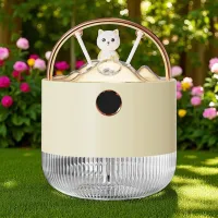 Увлажнитель воздуха Cute Pet D15 - Cat Паровой/ Желтый photo 5