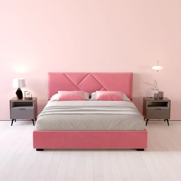 Кровать My-Style my-Mira 180 x 200 см / Фанера / Розовый photo 4