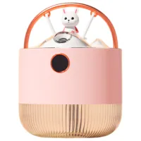 Увлажнитель воздуха Cute Pet D15 - Rabbit Паровой/ Розовый photo 3