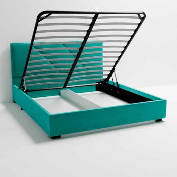 Кровать My-Style my-Mira 180 x 200 см / Фанера / Бирюзовый photo 6