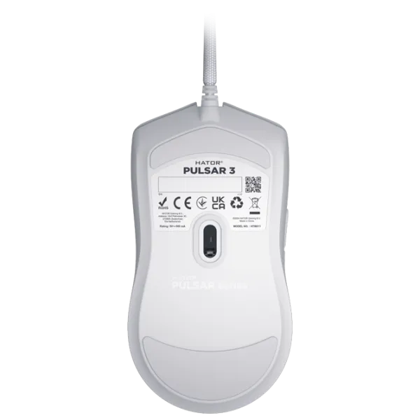 Mouse Hator Pulsar 3  USB / White photo 3
