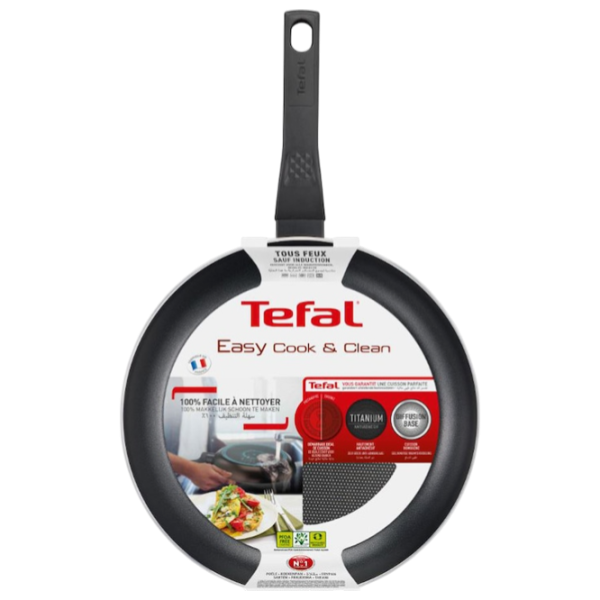 Сковорода Tefal Simple Cook B5560653 Универсальная / 28 см / Черный photo 5