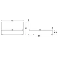 Кровать My-Style my-Mira 180 x 200 см / Фанера / Зеленый photo 7