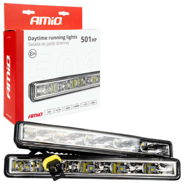 Дневные ходовые огни Amio DRL 501HP светодиодная / / / 10 Вт /  photo 1 Дневные ходовые огни Amio DRL 501HP светодиодная / / / 10 Вт /  photo 1