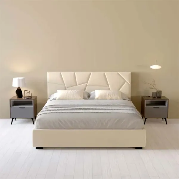 Кровать My-Style my-Bella 90 x 200 см / Фанера / Бежевый photo 6