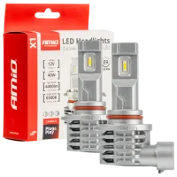 Lampă auto Amio X1 Series LED / 9011 / / 40 W / 