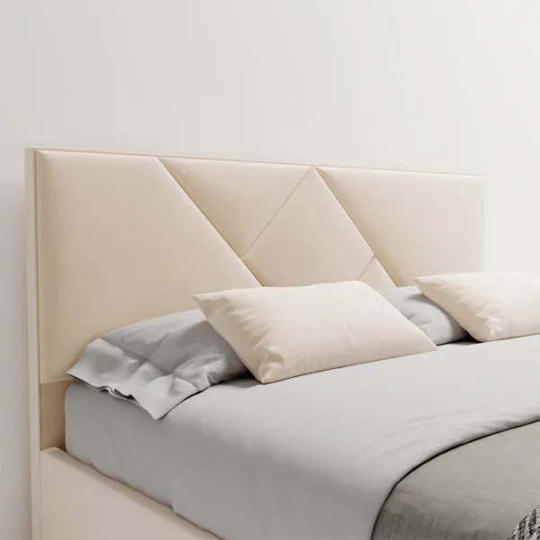 Кровать My-Style my-Mira 200 x 200 см / Фанера / Кремовый photo 3