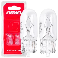 Lampă auto Amio 03346 Incandescentă / T10 / W2.1x9.5d / 5 W / 
