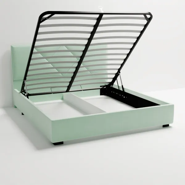 Кровать My-Style my-Mira 200 x 200 см / Фанера / Салатовый  photo 6