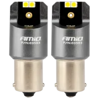 Lampă auto Amio Canbus PRO LED / P21W / BA15s / 21 W / photo 3